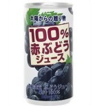 100%赤ぶどうジュース190ml×30本（定価3,600円）